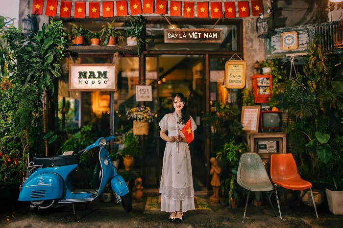 NAM House là quán cà phê vintage ở Đà Nẵng lôi cuốn thực khách ghé thăm - Ảnh: Internet