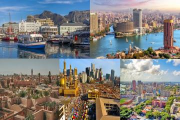 Những thành phố nổi tiếng ở Châu Phi làm du khách ngỡ ngàng