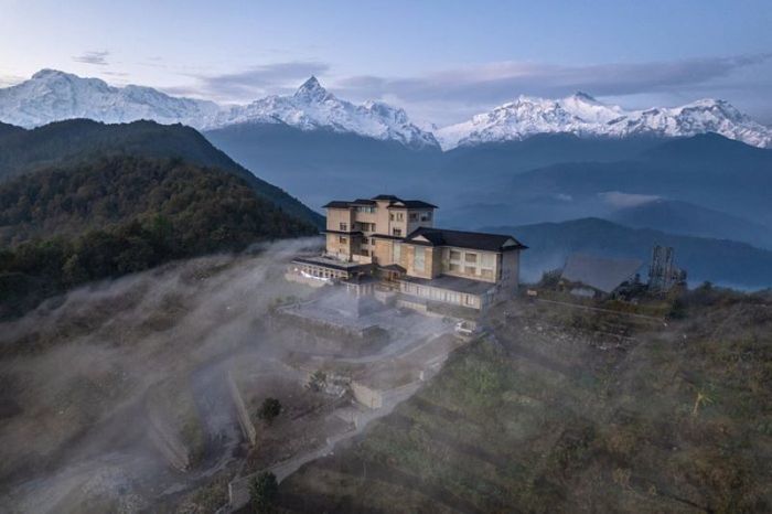 Cảnh đẹp lãng mạn ở núi Sarangkot