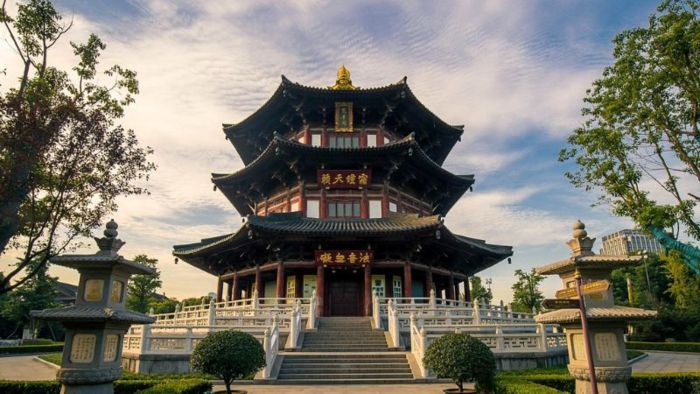 Kiến trúc Phật Giáo đặc trưng của Hàn Sơn Tự