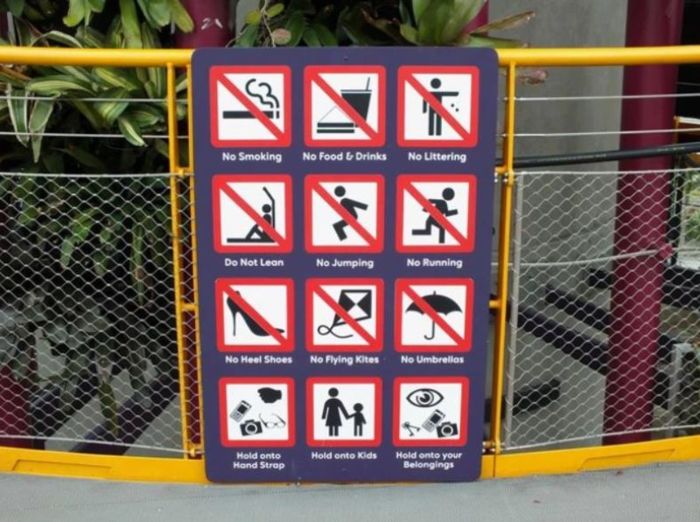 Chú ý các quy định ở nơi công cộng khi đến du ngoạn Singapore