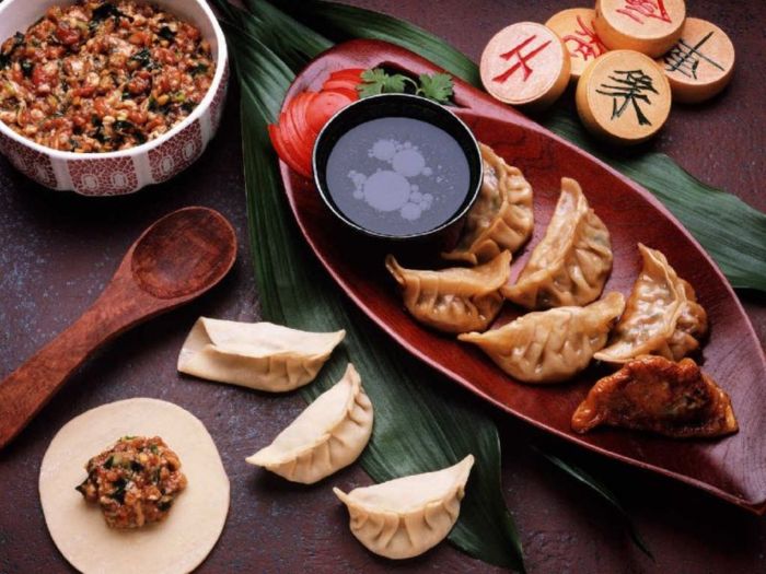 Mì tươi ăn cùng Dimsum là đặc sản nổi tiếng trong ẩm thực Trương Gia Giới