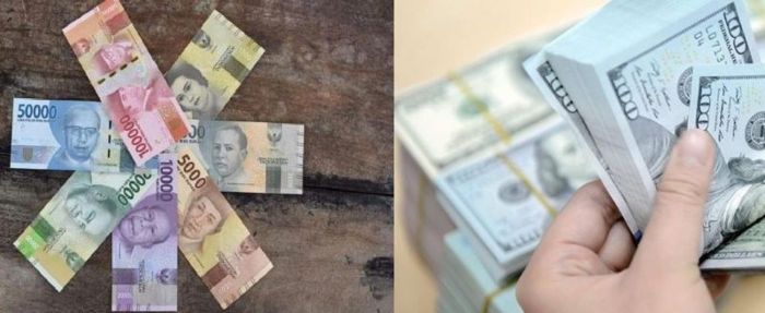 Tiền Rupiah (Rp) và USD đều được dùng phổ biến ở Indonesia