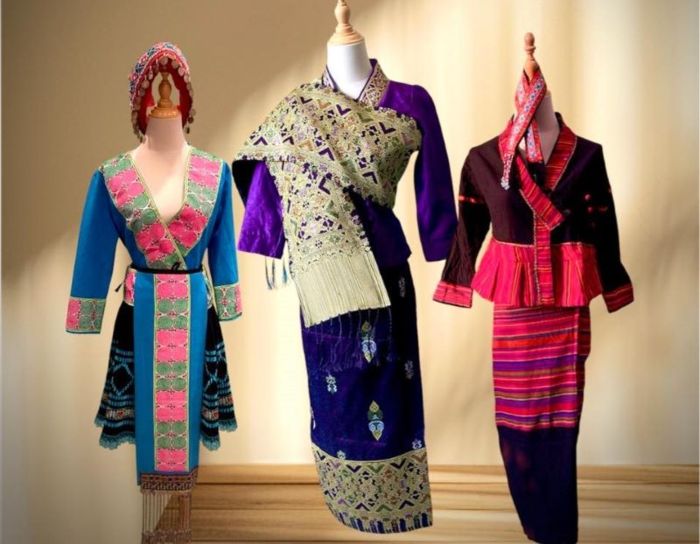 Mua trang phục truyền thống ở Lào để làm quà tặng sau chuyến đi