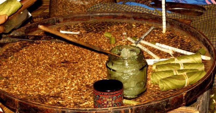 Xì gà do người Myanmar sản xuất đều có nguyên liệu tự nhiên, hương vị rất độc đáo
