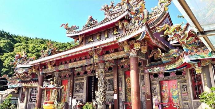 Chiêm bái chùa Shoushanyan Guanyin khi tới du lịch Đào Viên (Nguồn: duhocdailoan.net)