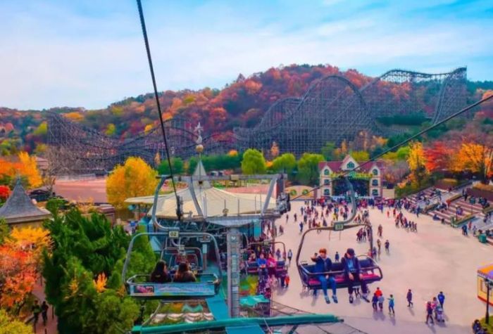 Đến Everland để trải nghiệm đa dạng các hoạt động vui chơi thú vị (Nguồn: klook.com)