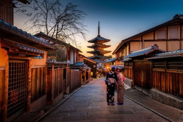 Thời tiết ở Kyoto quanh năm rất lý tưởng để đến du lịch (Nguồn: zila.com.)