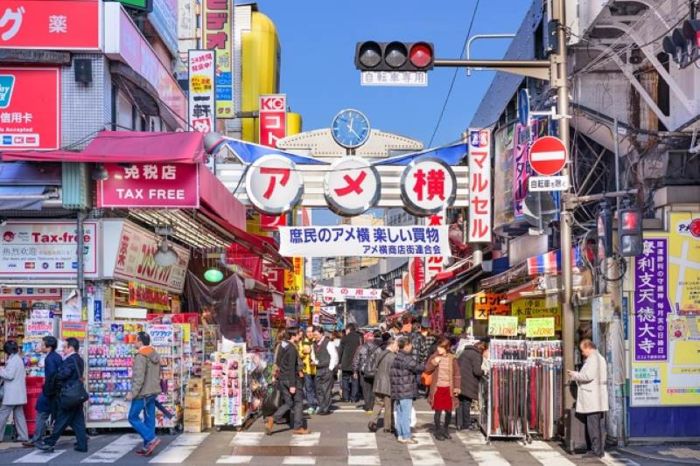 Mua sắm tại chợ truyền thống ở Tokyo