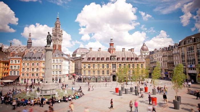 Tour du lịch Pháp - thành phố Lille