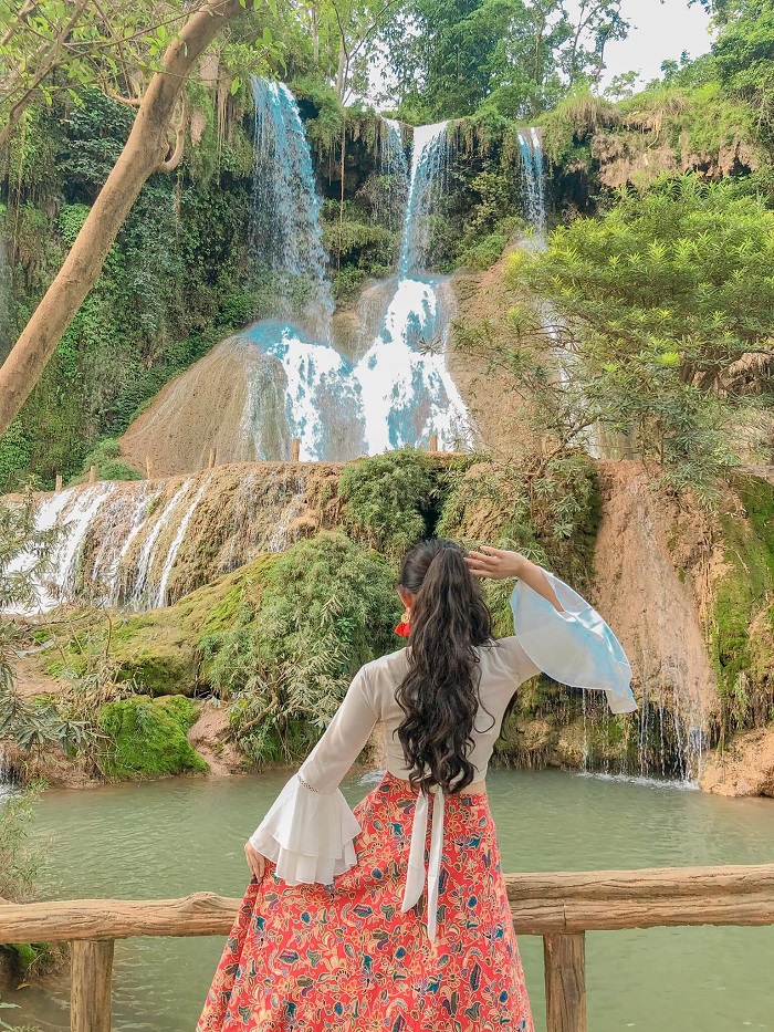 tour Mộc Châu - tham quan thác Dải Yếm tour Mộc Châu - tham quan thác Dải Yếm