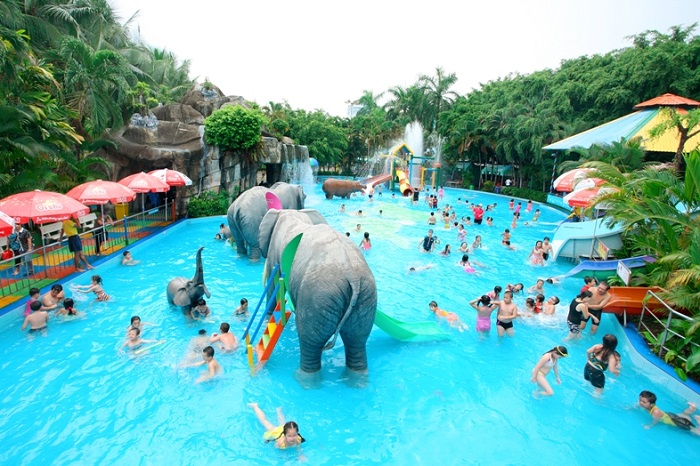 tour Sài Gòn - ghé thăm công viên nước Đầm Sen tour Sài Gòn - ghé thăm công viên nước Đầm Sen
