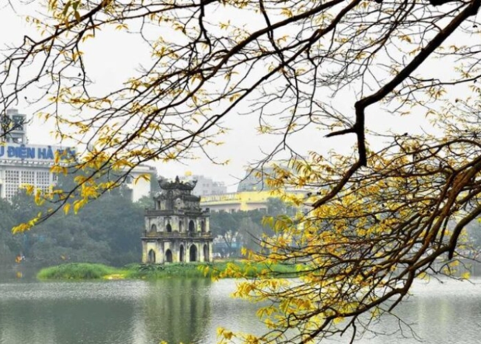 Hồ Hoàn Kiếm là một thắng cảnh đẹp tại Hà Nội