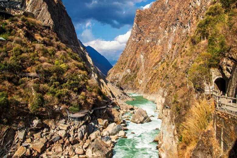 Khe Hổ Nhảy - Khe Hổ Khiêu - Hổ nhảy (Tiger Leaping Gorge)